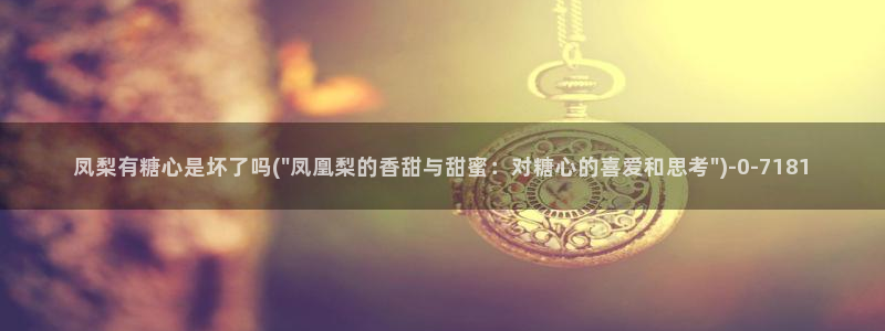 糖心vlog小二